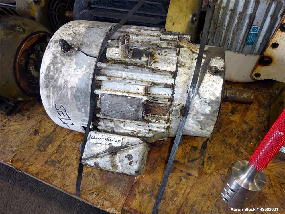 Used Littleford Plow Mixer, Model KM-3000-D, 304 Stainless Steel,