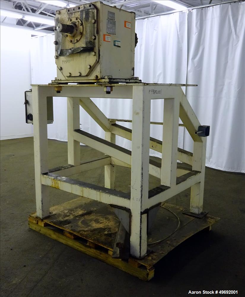 Used Littleford Plow Mixer, Model KM-3000-D, 304 Stainless Steel,