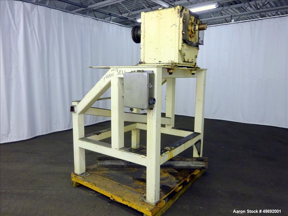 Used Littleford Plow Mixer, Model KM-3000-D, 304 Stainless Steel,