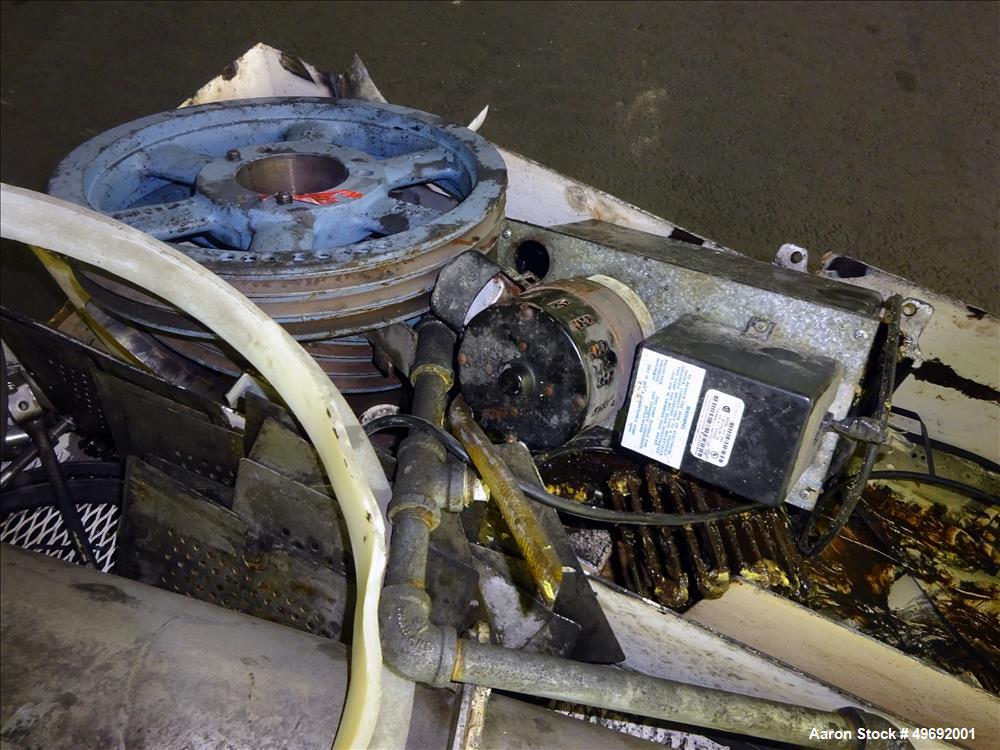 Used Littleford Plow Mixer, Model KM-3000-D, 304 Stainless Steel,