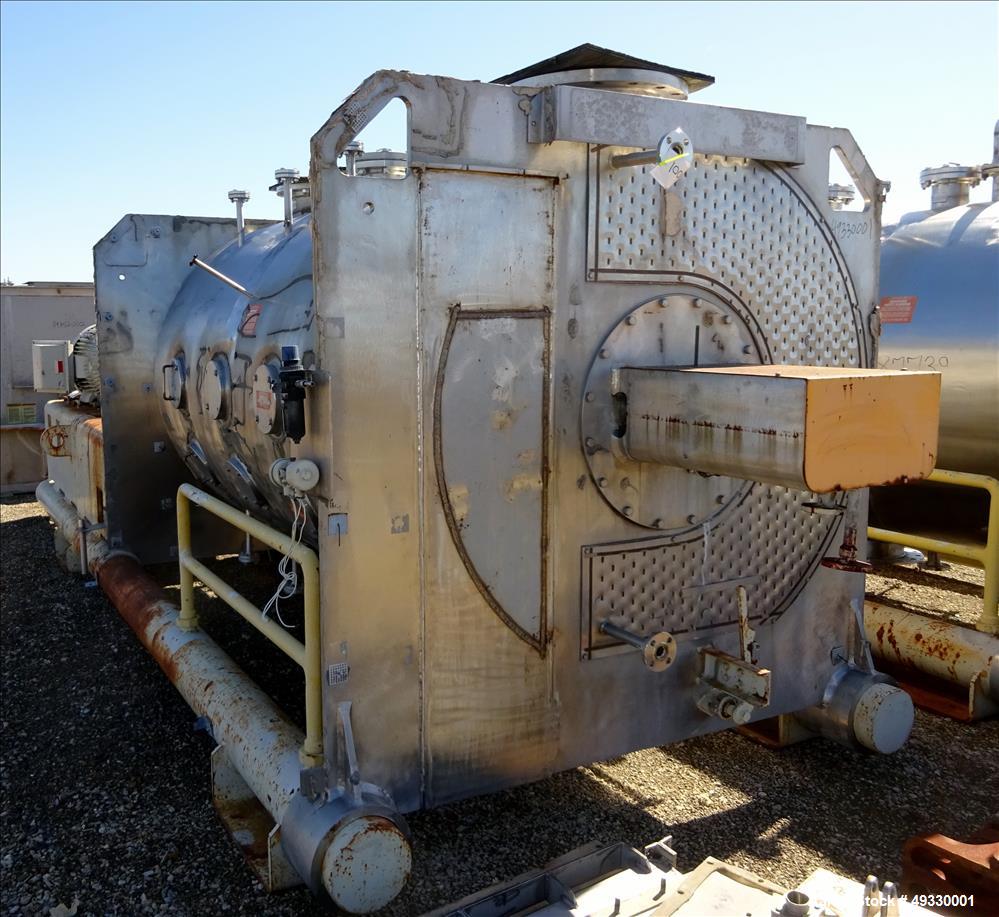 Used Littleford Plow Mixer, Model KM6000D, 6000 Liter