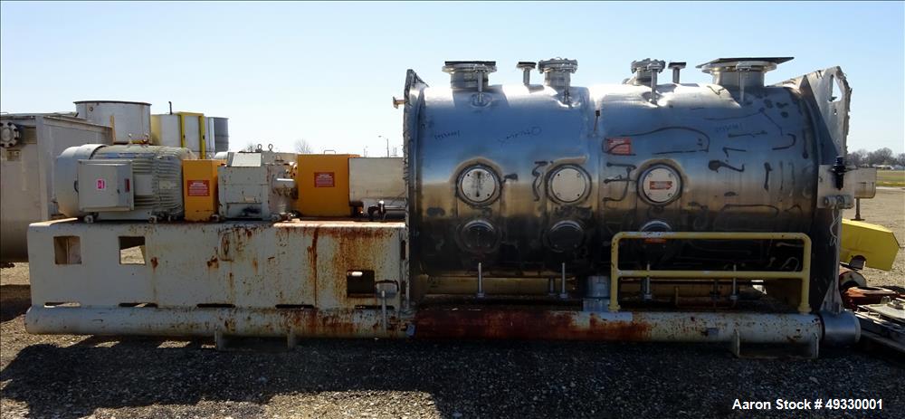 Used Littleford Plow Mixer, Model KM6000D, 6000 Liter