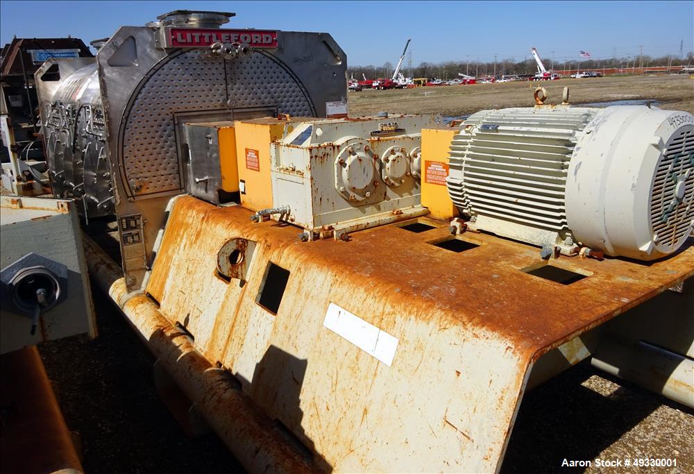 Used Littleford Plow Mixer, Model KM6000D, 6000 Liter