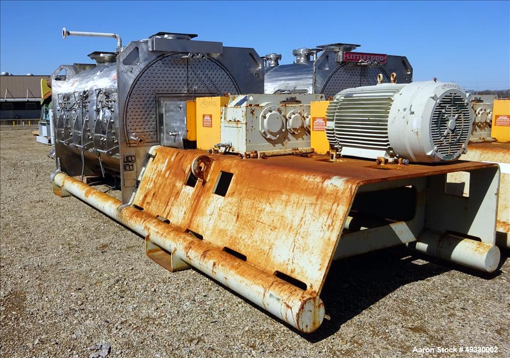 Used Littleford Plow Mixer, Model KM6000D, 6000 Liter
