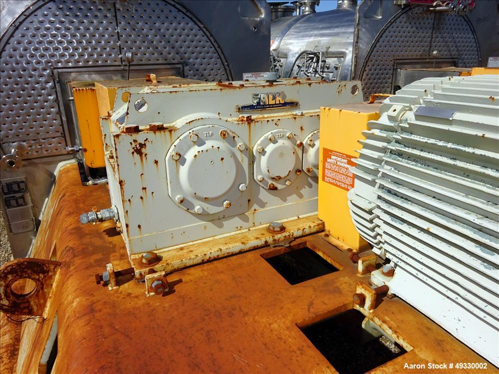 Used Littleford Plow Mixer, Model KM6000D, 6000 Liter