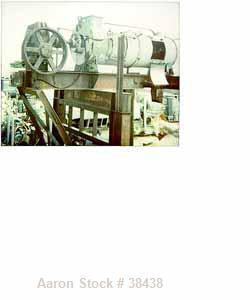 Used Littleford Model KM600D Plow Mixer. Continuous. 304 Stainless construction. 21.2 cubic foot total volume, 11.0 cubic foot working. Non-jacketed mix chamber 25" diameter x 78 3/4" long. 9 plows o...