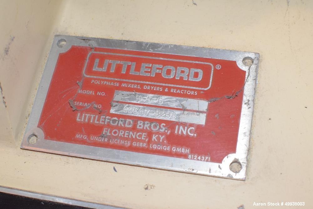 Used- Littleford Laboratory Mixer, Model M-5-G