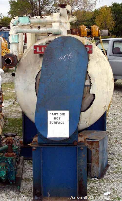 Used Stainless Steel Littleford Vacuum Plow Mixer/Dryer, 4000 Liter Capacity, Model VT-4000