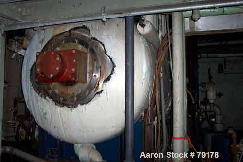 Used Stainless Steel Littleford Vacuum Plow Mixer/Dryer, 4000 Liter Capacity, Model VT-4000