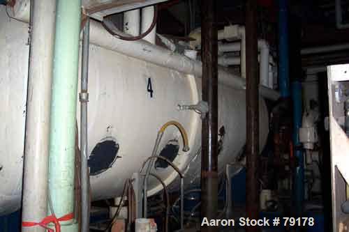 Used Stainless Steel Littleford Vacuum Plow Mixer/Dryer, 4000 Liter Capacity, Model VT-4000
