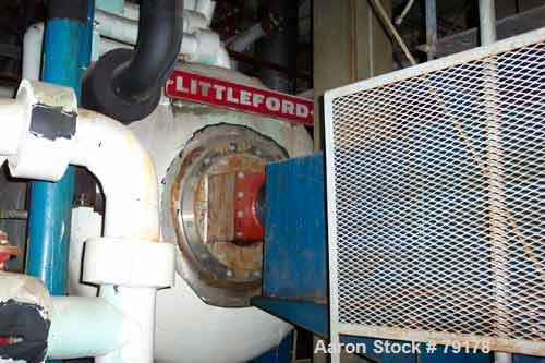 Used Stainless Steel Littleford Vacuum Plow Mixer/Dryer, 4000 Liter Capacity, Model VT-4000