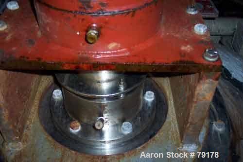 Used Stainless Steel Littleford Vacuum Plow Mixer/Dryer, 4000 Liter Capacity, Model VT-4000