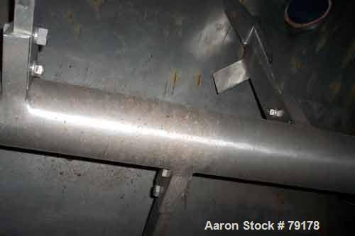 Used Stainless Steel Littleford Vacuum Plow Mixer/Dryer, 4000 Liter Capacity, Model VT-4000
