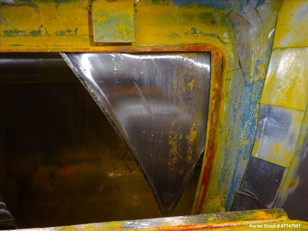 Used Littleford Vacuum Dryer Plow Mixer, Model VT-4200-D, Total capacity 148.3