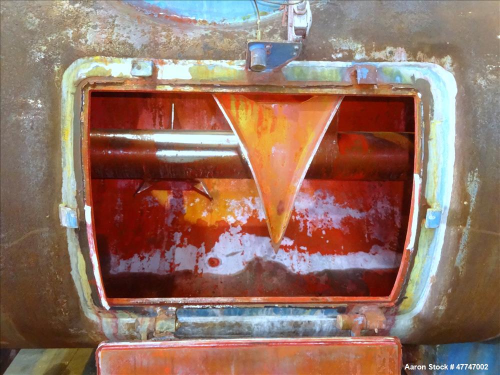 Used Littleford Vacuum Dryer Plow Mixer, Model VT-4200-D, Total capacity 148.3