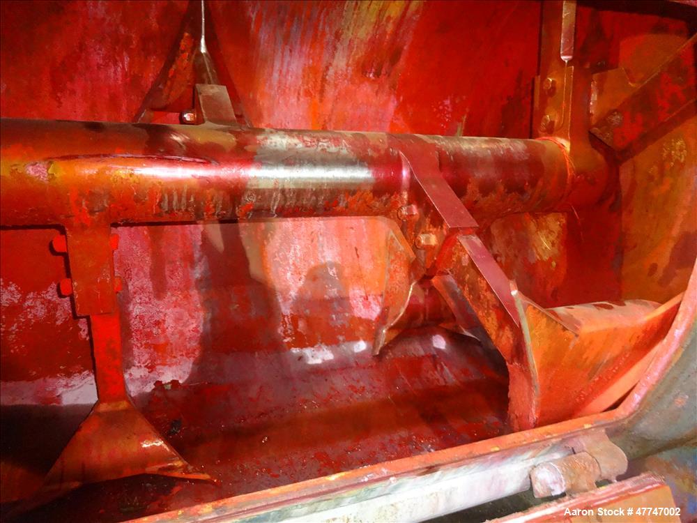 Used Littleford Vacuum Dryer Plow Mixer, Model VT-4200-D, Total capacity 148.3