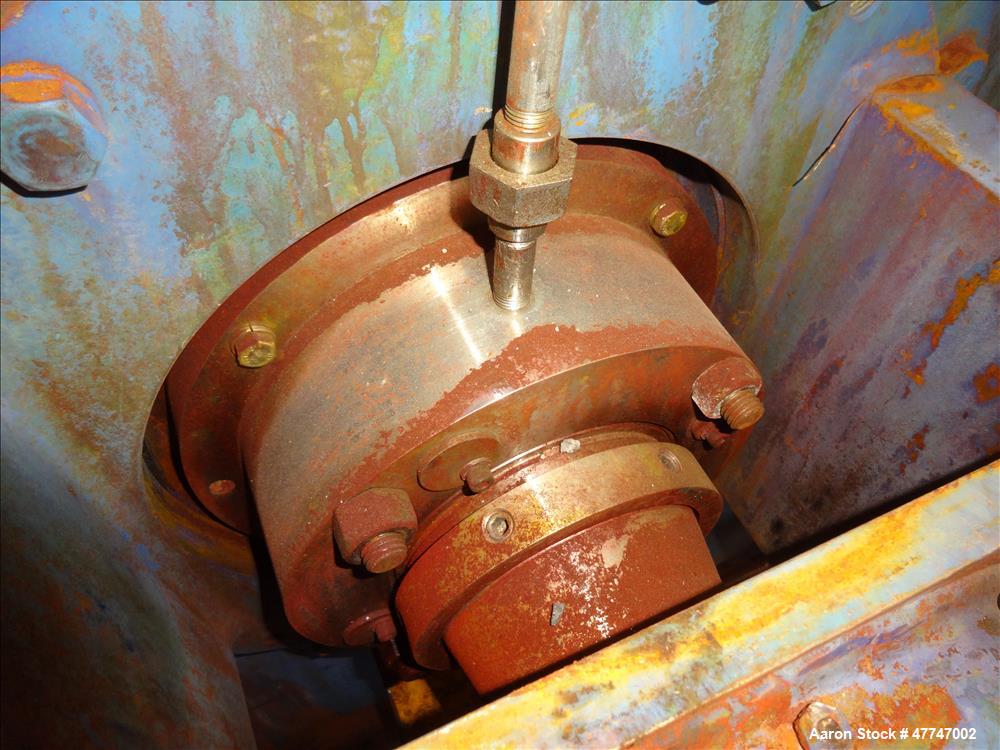 Used Littleford Vacuum Dryer Plow Mixer, Model VT-4200-D, Total capacity 148.3
