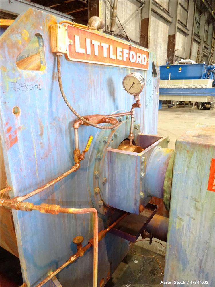 Used Littleford Vacuum Dryer Plow Mixer, Model VT-4200-D, Total capacity 148.3