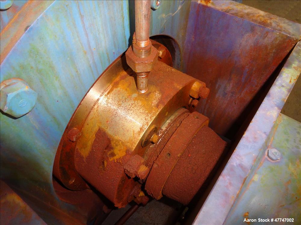 Used Littleford Vacuum Dryer Plow Mixer, Model VT-4200-D, Total capacity 148.3