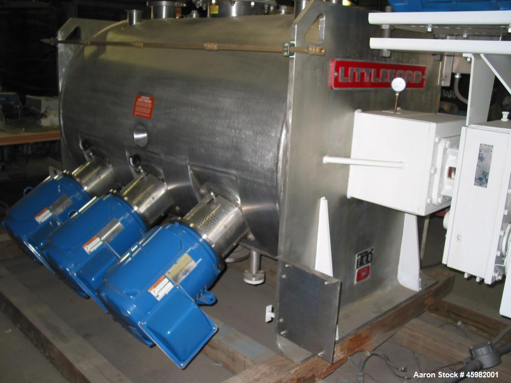 Used Littleford Plow Mixer, Model FKM2000E