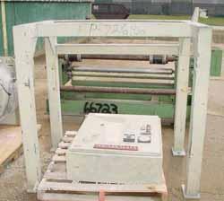 USED: Littleford plow mixer, FKM300D batch type. 10 cu ft totalcapacity. 6 cu ft working. 304 stainless steel. Chamber 24-7/8"diameter  39-7/8" long. Jacketed, rated 75 psi @ 320 deg F. 3-1/2"diamete...