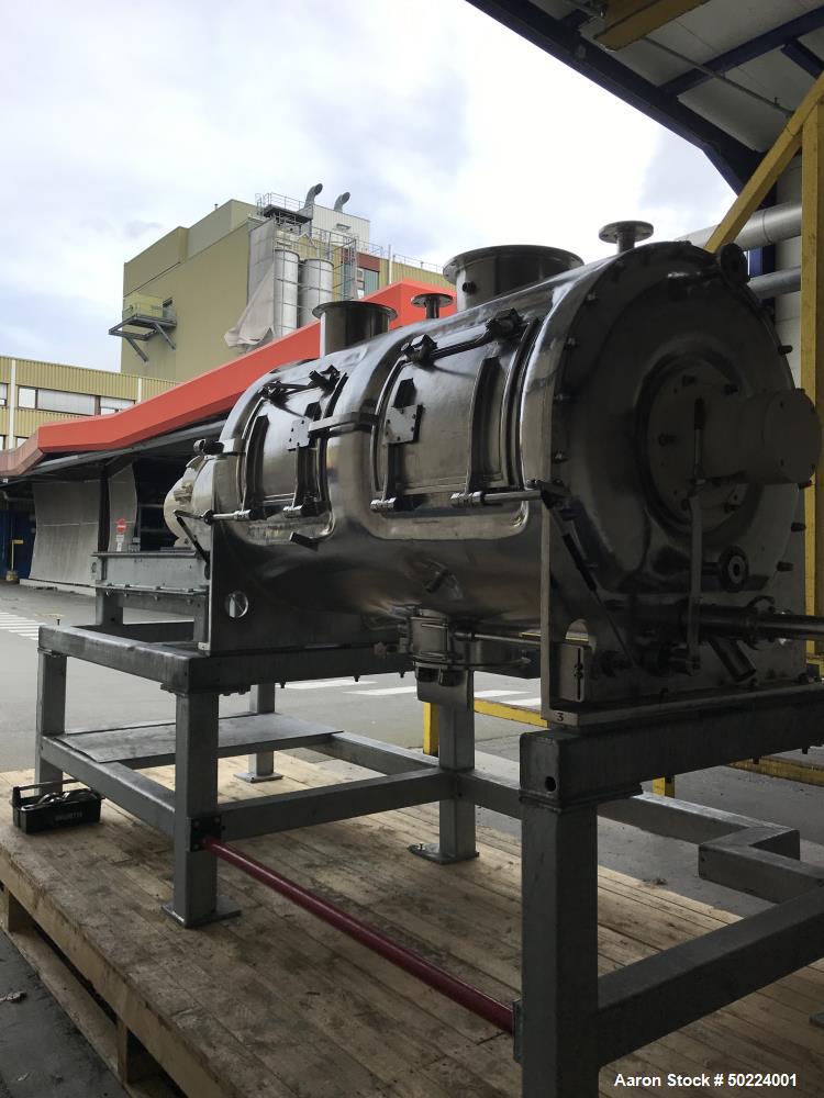 Used Lodige Batch Type Plow Mixer, Model FKM-1200D-2MZ