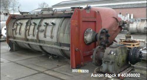 Used Lodige Plow Mixer, Type FKM15000D-12ZF