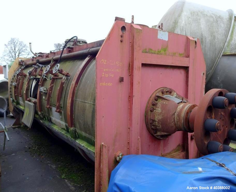 Used Lodige Plow Mixer, Type FKM15000D-12ZF