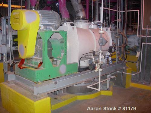 Used: Stainless Steel Lodige plow mixer, model FKM600D, batch type. 11 cubic foot working capacity