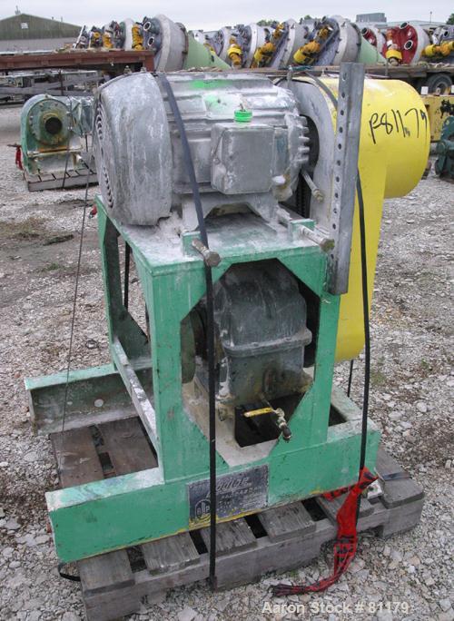 Used: Stainless Steel Lodige plow mixer, model FKM600D, batch type. 11 cubic foot working capacity