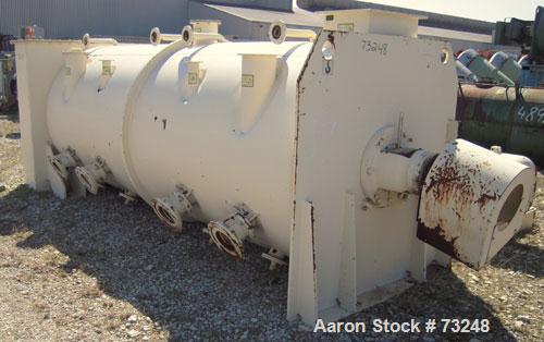Used Stainless Steel Lodige Continuous Plow Mixer, Model KM6000D