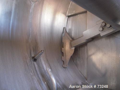 Used Stainless Steel Lodige Continuous Plow Mixer, Model KM6000D