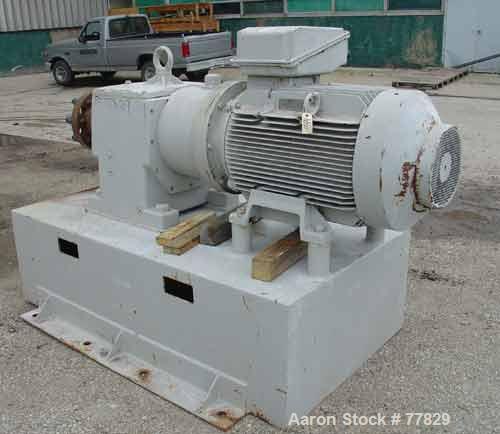 Used Lodige (Morton Machine) Plow Mixer, Model PB 10000. 353 Cubic foot working capacity (476 total). 73" Diameter x 197" long, 316 stainless steel internal, 304 stainless steel jacket rated 2 bar (3...