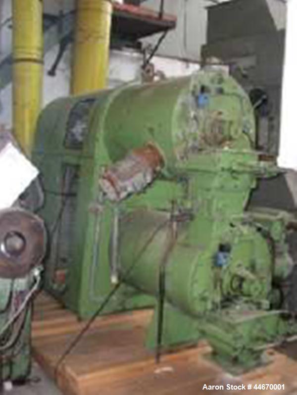 Used-Lodige Mixer.  Maximum capacity 6.3 cubic feet (180 kilos)