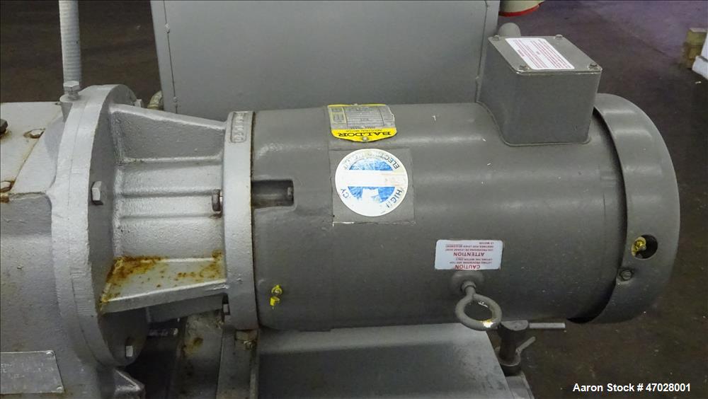 Used Littleford Batch Type Plow Mixer, Approximate 3 Cubic Feet Working Capacit