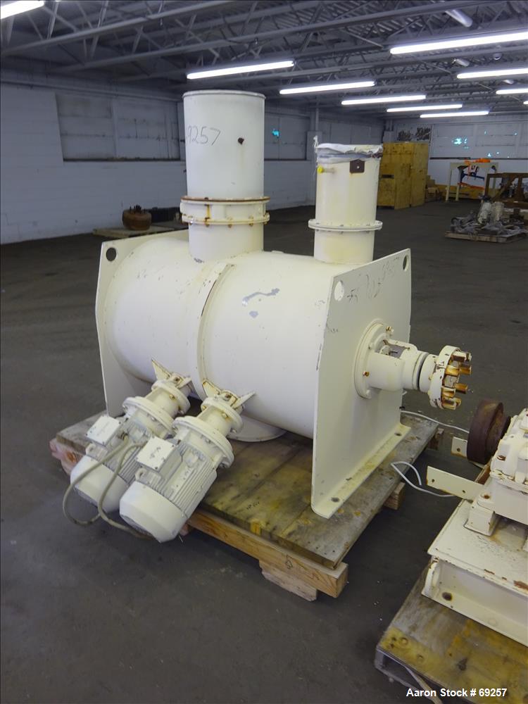 Used Lodige Model FKM600D Plow Mixer, Batch Type