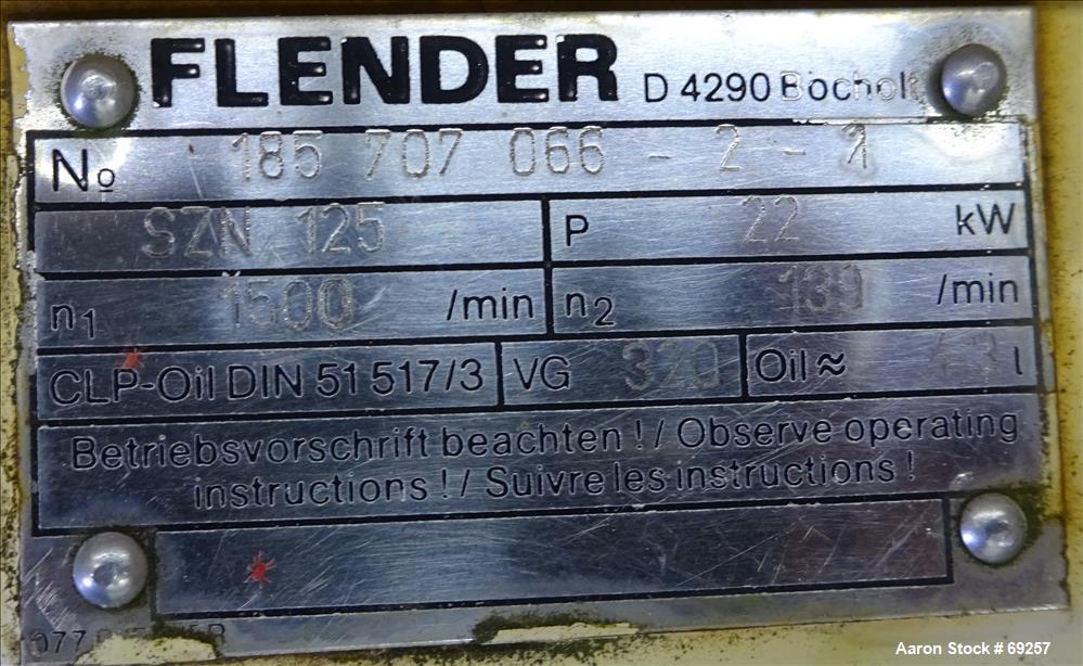 Used Lodige Model FKM600D Plow Mixer, Batch Type