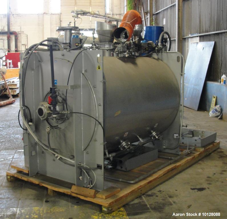 Used Mix S.R.L. MXC2400 Plow Mixer – 2400L (85 cu.ft.) | SS Contact | 30 HP | Jacketed | Built 2006
