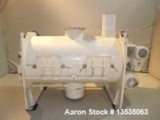 Used-Morton B 1200 Plow Mixer.  Maximum working capacity 30 cubic feet (850 liters).  Hopper opening diameter 32" x 24" (820...