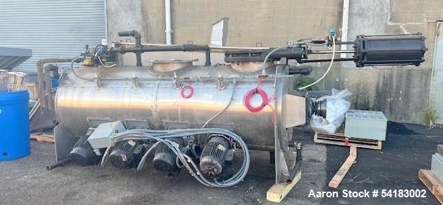 Used ProcessAll Model 2000H Vacuum Dryer – 2,000 Liter / 528 Gallon / 70 Cu. Ft.