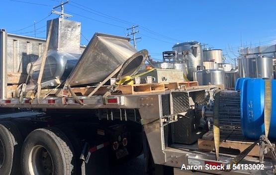 Used ProcessAll Model 2000H Vacuum Dryer – 2,000 Liter / 528 Gallon / 70 Cu. Ft.