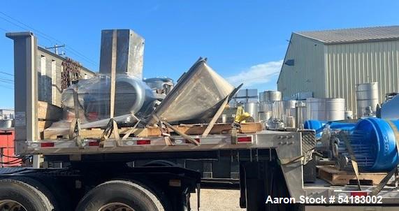 Used ProcessAll Model 2000H Vacuum Dryer – 2,000 Liter / 528 Gallon / 70 Cu. Ft.