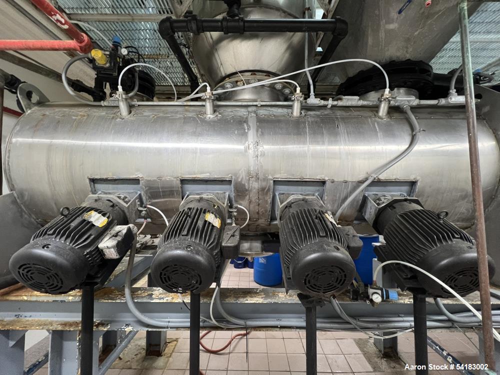 Used Process-All 2,000 Liter, Model 2000H Vacuum Dryer, SN 55