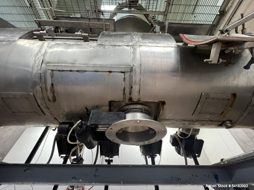 Used Process-All 2,000 Liter, Model 2000H Vacuum Dryer, SN 55