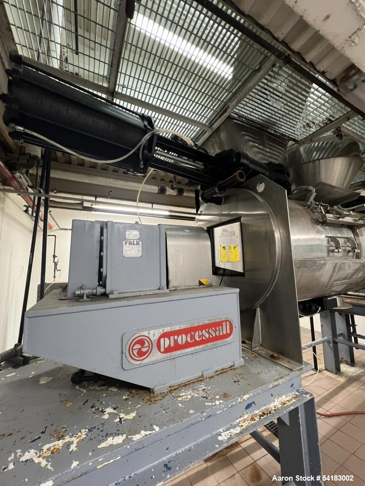 Used Process-All 2,000 Liter, Model 2000H Vacuum Dryer, SN 55