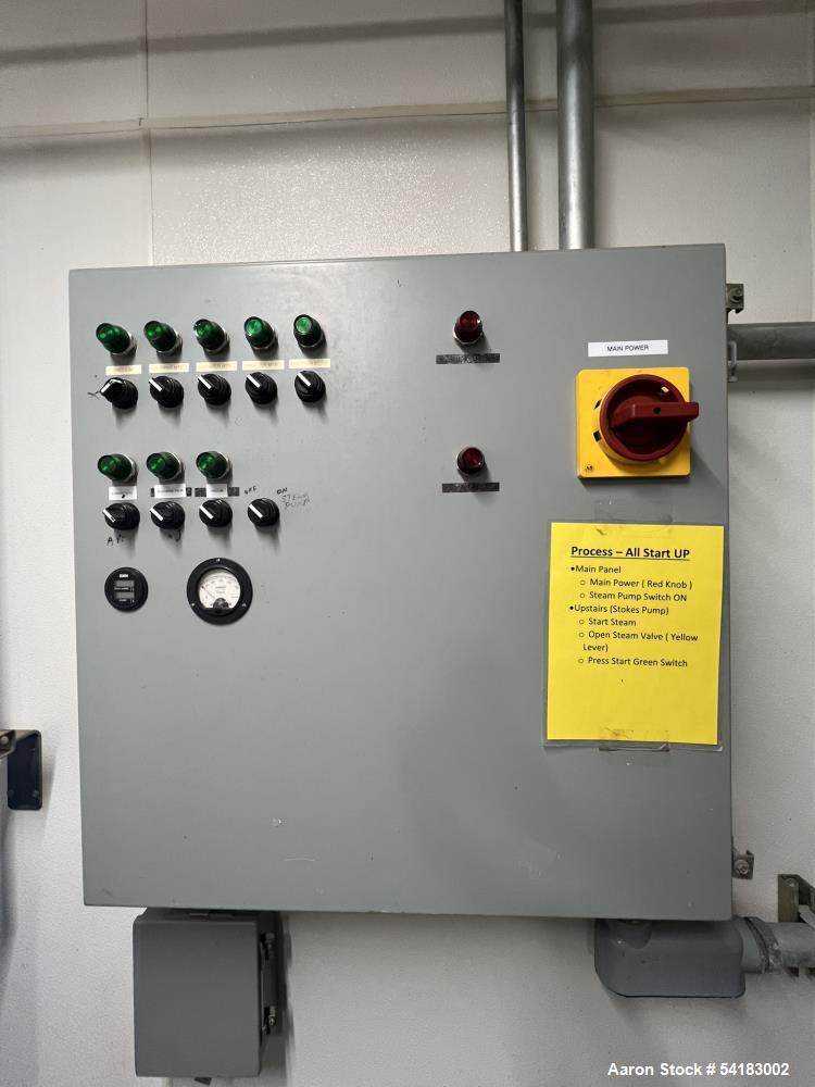 Used Process-All 2,000 Liter, Model 2000H Vacuum Dryer, SN 55