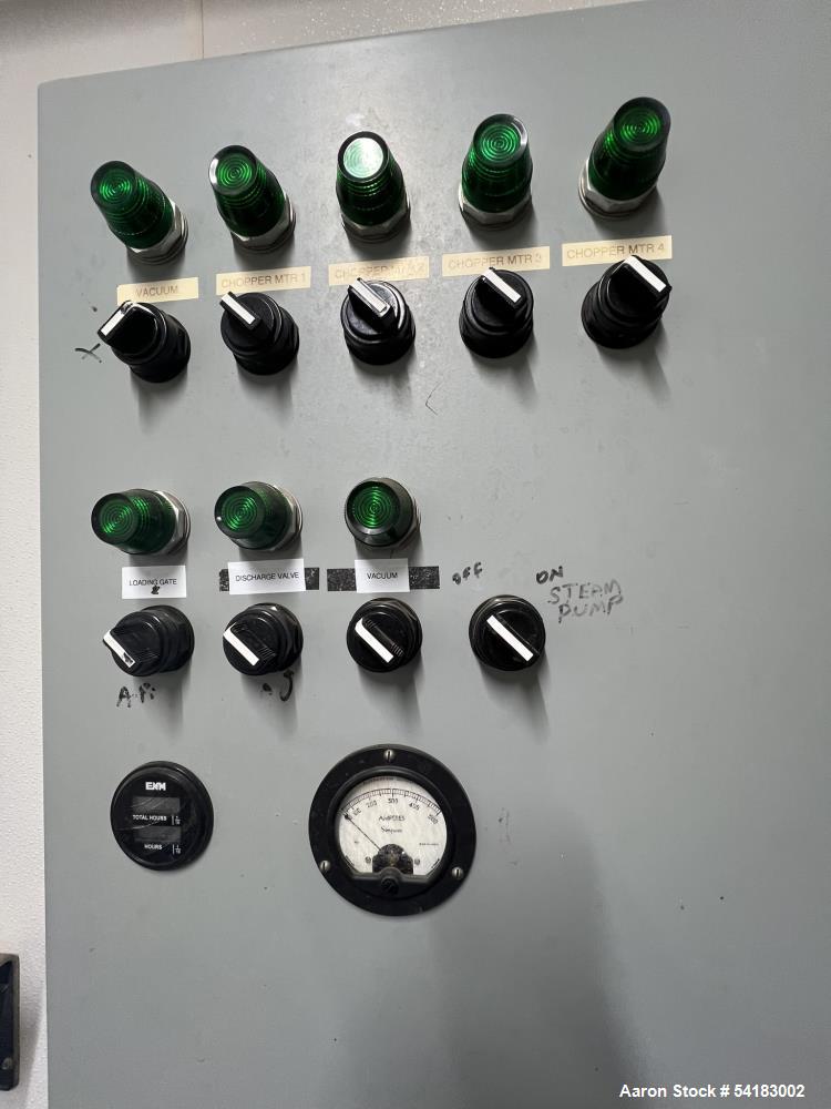 Used Process-All 2,000 Liter, Model 2000H Vacuum Dryer, SN 55