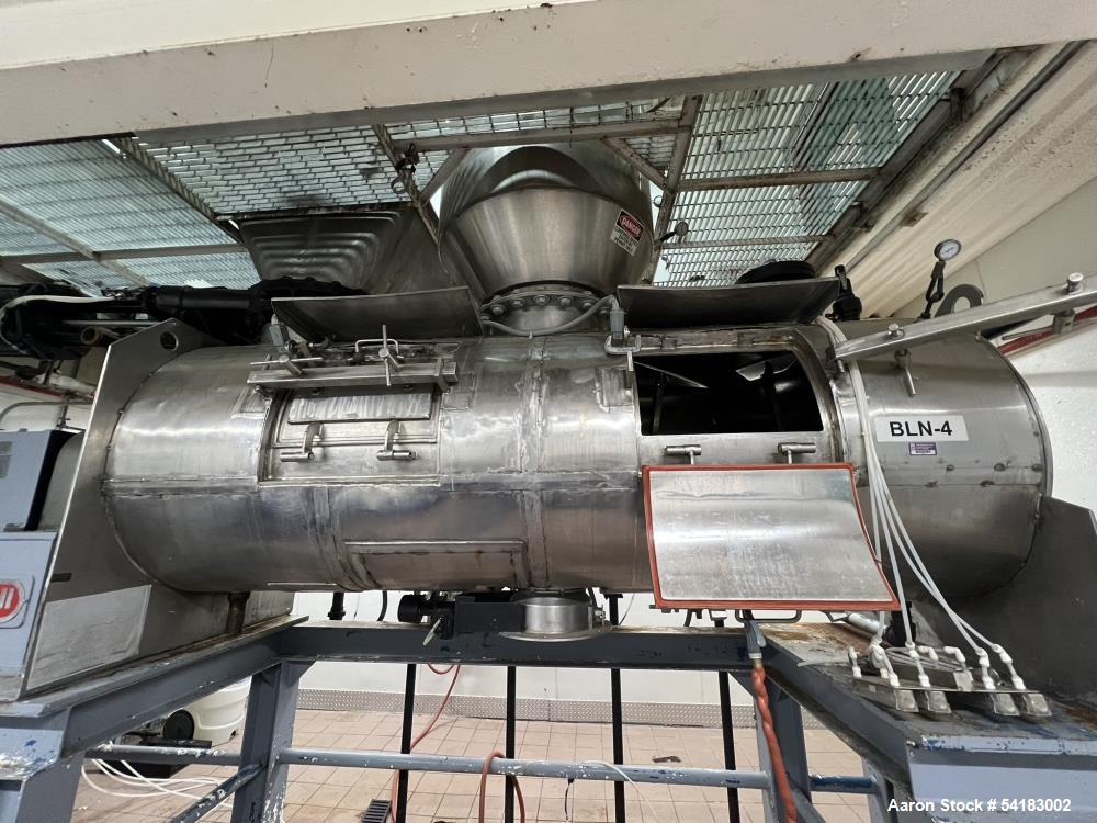 Used Process-All 2,000 Liter, Model 2000H Vacuum Dryer, SN 55