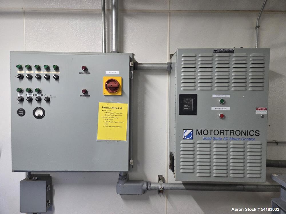 Used Process-All 2,000 Liter, Model 2000H Vacuum Dryer, SN 55