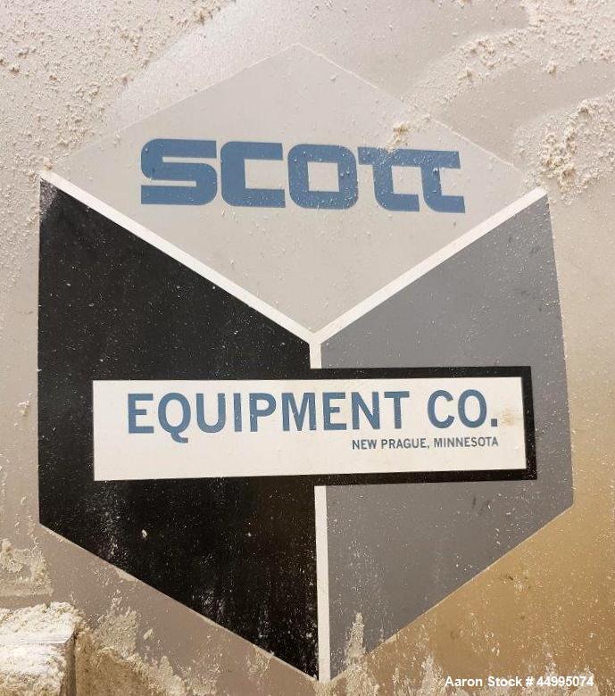 Used Scott Horizontal Cylindrical Plow Type Mixer